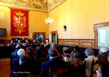 Consegnati gli attestati di benemerenza 2014 a don Augusto Passeri, Giulio Graziani, padre Adelio Pagnini e alla memoria, a Massimo Gilibini