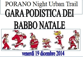 Porano Night Urban Trail. Camminata podistica non competitiva
