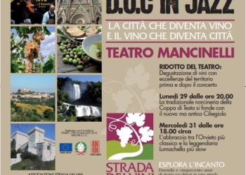 D.O.C IN JAZZ. La città che diventa vino, il vino che diventa città