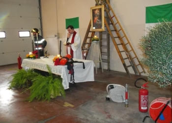 I Vigili del Fuoco festaggiano santa Barbara