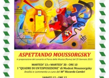 IMPORTANTE “PROGRAMMA MOUSSORGSKY” ALL’UNITRE