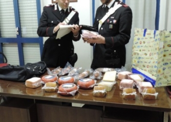 Denunciati dai carabinieri due romeni che avevano rubato prodotti alimentari locali da due supermercati di Orvieto