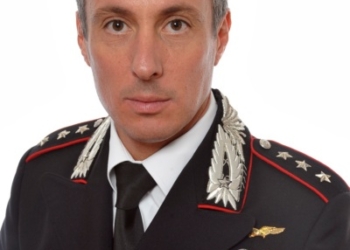 Il capitano Marco Rovaldi al comando dei carabinieri di Orvieto