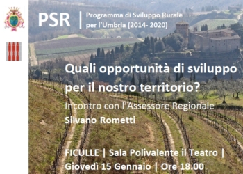 A Ficulle si parla di “Quali opportunità di sviluppo per il nostro territorio?”