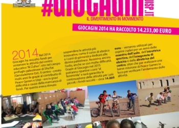 GIOCAGIN 2015.  Domenica 1 marzo alle 17:00 al Palasport di Ciconia, festa, sport e solidarietà