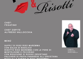 Risate & Risotti a Orvieto il giorno di San Valentino