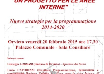 Presentazione di “Un progetto per le aree interne”