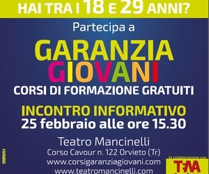 Incontro informativo sui corsi di formazione gratuiti con GARANZIA GIOVANI