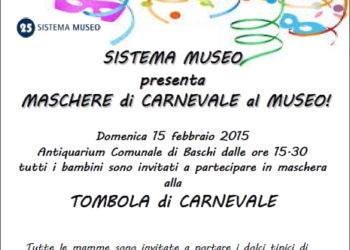 Maschere di carnevale al museo
