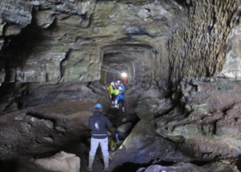 Escursione in grotta del CAI orvietano
