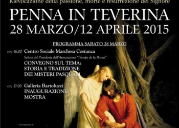 Penna in Teverina. Dal 28 marzo al 12 aprile mostra dei presepi pasquali
