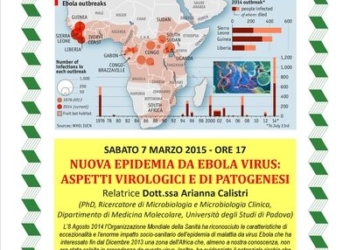 Conferenza su “Nuova Epidemia da Ebola Virus: aspetti virologici e di patogenesi”