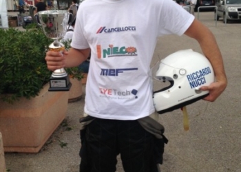 Riccardo Nucci, il pilota di San Venanzo, è secondo nel Trofeo Turismo 2014