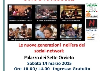 “I nuovi mostri. Le nuove generazioni nell’era dei social-network”.