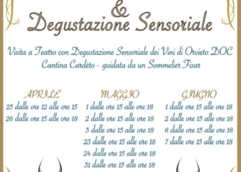 Sul palco del Mancinelli di Orvieto Cantina Cardèto presenta i vini della nuova annata – Linea Città.