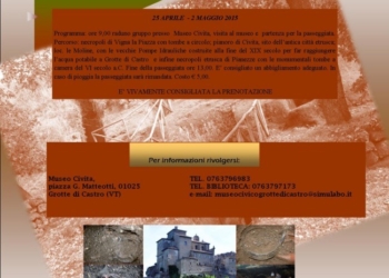 ALLA SCOPERTA DEGLI ETRUSCHI DI GROTTE DI CASTRO