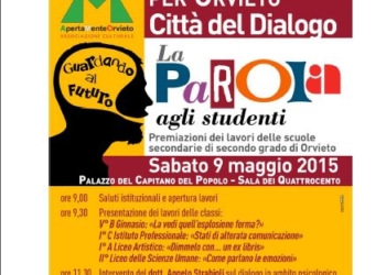 Per Orvieto città del Dialogo. La Parola agli studenti
