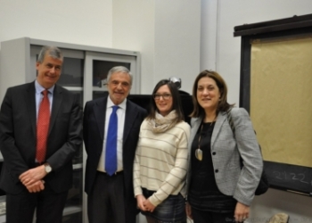 Cnr. Visita della presidente Marini a sedi e laboratori