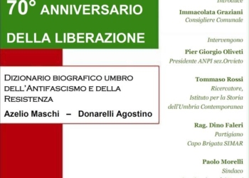 A Ficulle si ricorda il 70° anniversario della Liberazione. Presentazione del “Dizionario biografico umbro dell’Antifascismo e della Resistenza”