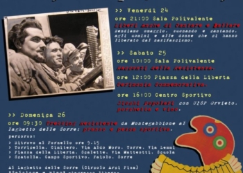 Il Comune di Montegabbione organizza il “WEEKEND DELLA LIBERAZIONE” 24-25-26 Aprile.