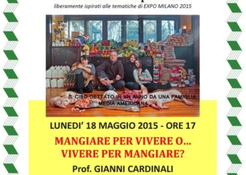 Il biologo nutrizionista Gianni Cardinali all’Unitre