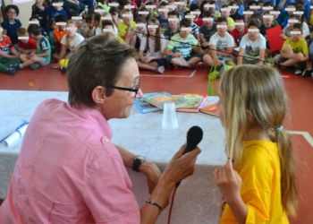 Susanna Tamaro entusiasma la Primaria di Sferracavallo