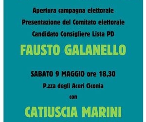 Via alla campagna elettorale di Fausto Galanello