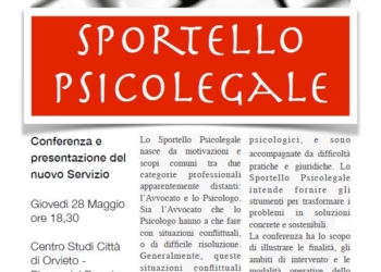 Presentazione della “Sportello psicolegale”
