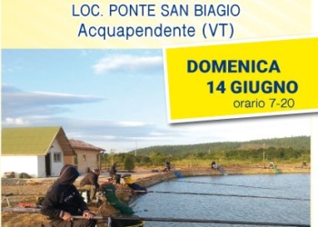 Apertura del laghetto di pesca sportiva ad Acquapendente