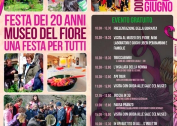 “FESTA DEI 20 ANNI DEL MUSEO DEL FIORE”