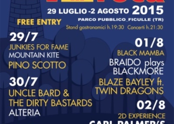 Presentato il Ficulle in Rock Festival 2015