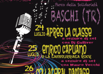 Apres La Classe, Enrico Capuano e Collateral Damage in concerto a Baschi