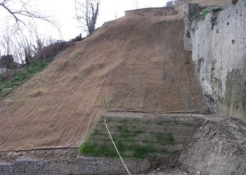 Completati i lavori di mitigazione del rischio idrogeologico sul lato nord della Rupe di Orvieto e località Fosso della Civetta