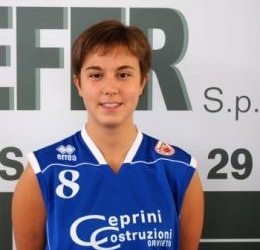 Azzurra Ceprini Orrvieto – Capolicchio : ” Come prima esperienza in A1, sarà dura… ma sto già lavorando forte. Non vedo l’ora di iniziare questa avventura