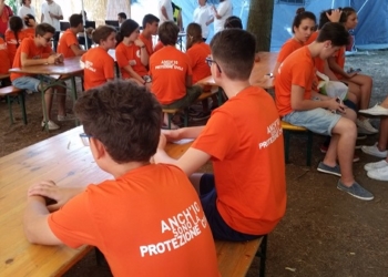 “Anch’io sono la Protezione Civile”. A via il Campo Scuola per ragazzi dagli 11 ai 17 anni
