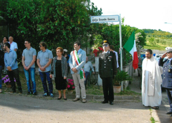 A Viceno intitolata una via alla “Grande Guerra”