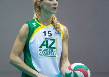 La Zambelli Orvieto. La fascia di capitano a Serena Ubertini