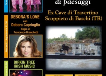 FESTIVAL IMMAGINI E SUONI DI PAESAGGI  NELLE EX CAVE ROMANE DI SCOPPIETO DI BASCHI