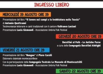 UMBRIA FOLK FESTIVAL E’ ANCHE…“VISIONI FOLK”