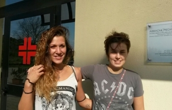 Azzurra Ceprini – Giornata impegnativa dedicata al raduno, alle visite mediche e ad un primo incontro con lo staff