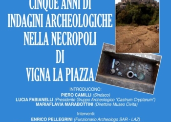 Conferenza su “Cinque anni di indagini archeologiche nella necropoli di Vigna la Piazza”