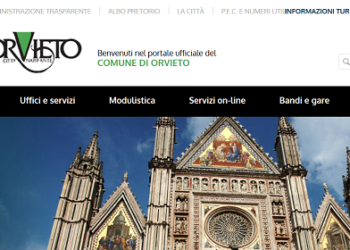 On line nuovo portale del Comune di Orvieto