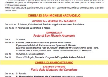 La parrocchia del Duomo festeggia i santi dei rioni