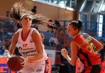 Azzurra Ceprini – Buono l’esordio in campionato di Emilia Bove, con punti e rimbalzi