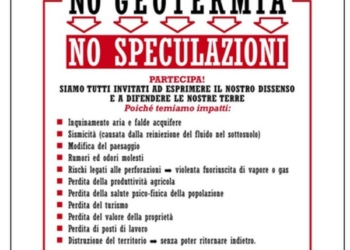 Manifestazione “No geotermia, no speculazioni”
