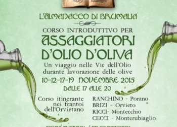 CORSO INTRODUTTIVO PER ASSAGGIATORI DI OLIO DI OLIVA