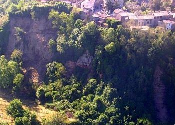 Lavori di mitigazione rischio idrogeologico Rupe di Sugano