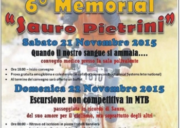 Allerona. Sabato 21 e domenica 22 all’insegna dellAVIS- 6° Memorial Sauro Pietrini
