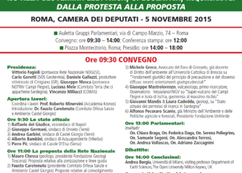 No geotermia, nuova giornata di mobilitazione a Roma