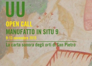 Umbrialibri 2015. Aperto fino a 5 novembre bando selezione per “Manufatto in situ 9. La carta sonora degli orti di san Pietro”